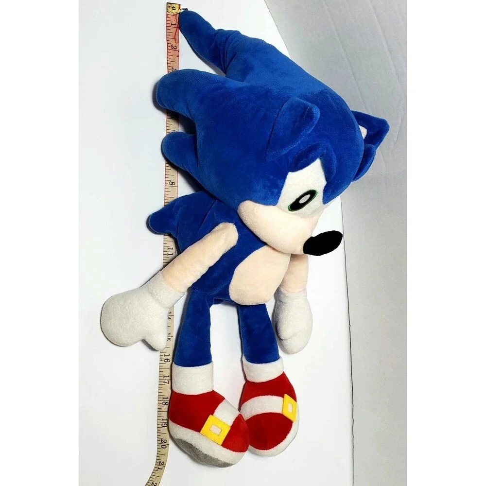 Knuckles Sonic Plush Backpack Lot 20 Inch Stuffed Figure Bags Damaged Straps
